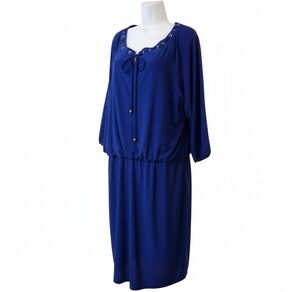 Apt.9 Vibrant Royal Blue Dress sz 16
